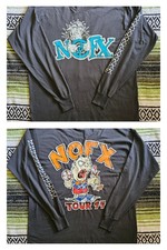Vintage 1994 NOFX Tour 94 Long Sleeve T-Shirt Single Stitch Made in USA XL Punk picture
