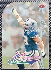 2004 Fleer Ultra Dat Nguyen Platinum Medallion Die Cut 27/66 Dallas Cowboys picture