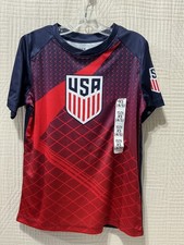 U.S. soccer jersey youth ast sz picture