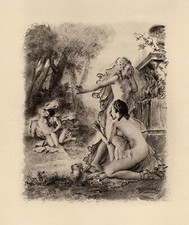 ORIGINAL Paul-Emile Becat 1947 LIMITED Lithograph 