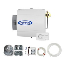 AprilAire 500M 12-gal. Whole-House Small Bypass Evaporative Humidifier with M... picture