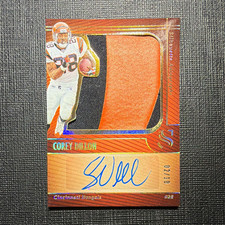 Panini Silhouette Signature & Jerseys Auto Corey Dillon Bengals SA-CDN 02/10 picture