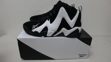 Reebok Kamikaze 2 OG Retro Men's 12 Black White Basketball High Top Sneakers picture