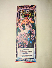 Carpenter Company Victorian Repro Multicolor Trade Card Bookmark, Brattleboro VT picture