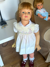 Patty PlayPal dress. Vintage yellow. Hand smocked  12M sz.  picture