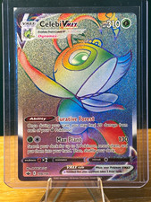 Celebi VMAX 199/198 SWSH06 Chilling Reign Secret Rare Full Art Holo picture