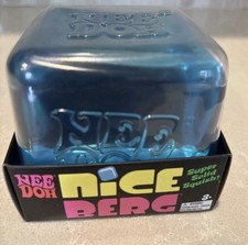 NeeDoh Nice Berg Blue XL Giant Nee Doh Niceberg Squishy Cube Ice TikTok Viral picture