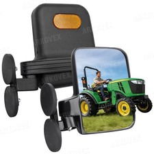 2PC Tractor Rear Side Mirrors Rated Magnetic Mirror LH& RH For Kubota John Deere picture