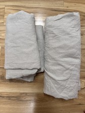 SIJO 100% French Linen OEKO-TEX GOTS Full/Queen Fitted & Flat Sheet Set Gray picture