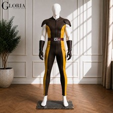 Deadpool & Wolverine Wolverine Halloween Cosplay Costume Men Brown Jumpsuit picture