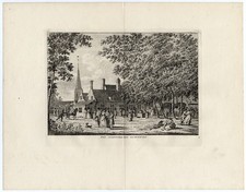 Antique Print-DOMBURG-ZEELAND-NETHERLANDS-Bulthuis-1790 picture