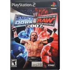 WWE Smackdown Vs. Raw 2007 - Sony Playstation 2 PS2 Pristine Tested 1Y Guarantee picture