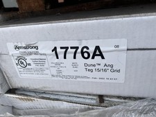 ARMSTRONG 1776A Ceiling Tile,48 in L,24 in W,PK8 34CY63 picture