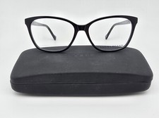 Lucky Brand VLBD241 Black Cat Eye Eyeglasses w/ Flexhinge and Case 55-15-140 picture