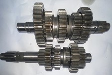 76-82 Yamaha XT500 XT 500 Transmission Tranny Gear Set Primary Counter Shaft OEM picture