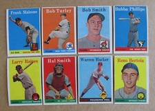 1958 TOPPS BASEBALL CARD SINGLES #1-270 COMPLETE YOUR SET U-PICK UPDATED 9/1 picture