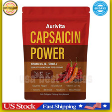 Capsaicin Power, Capsaicin Softgels, Cayenne Pepper & Beetroot Extracts with V picture