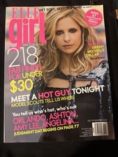 Elle girl Magazine October November 2004 Sarah Michelle Gellar BUFFY picture