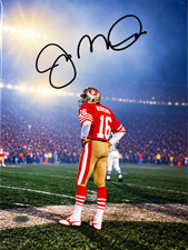 Hand Signed Joe Montana 8x10 Certified w/COA picture
