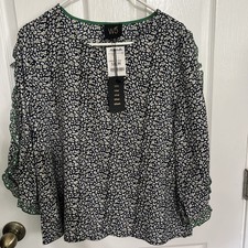 W5 Women's Blouse With Ruffle Sleeve picture