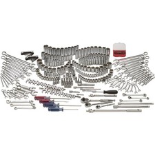 Klutch Mechanic's Tool Set, 305-Pc., 1/4in., 3/8in. and 1/2in. Drive, SAE and picture