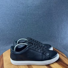 Thursday Boot Co Premier Low Top Black Matte Leather Sneakers Mens 10 Preppy picture