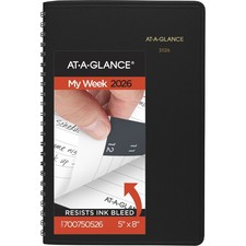 AT-A-GLANCE 2026 Weekly Appointment Book Planner 5