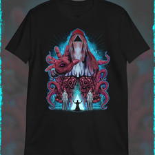 The Void Tentacle Eldritch Horror Heavy Metal Gothic Tee picture