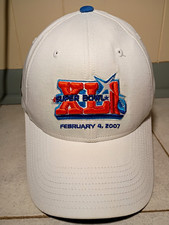 Vintage 2007 Super Bowl XLI Hat Reebok White Cap Bears vs Colts NFL OSFA Y2K picture