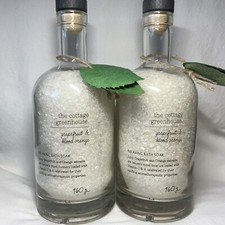 The Cottage Greenhouse Relaxing Bath Soak Grapefruit & Blood Orange (Lot of 2)  picture