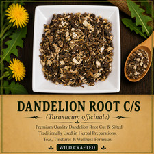 Dandelion Root C/S Wild Crafted Taraxacum officinale Premium Herb | Cut & Sifted picture