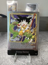 Bandai Dragon Ball Super Card Game Energy Marker E-42 Son Goku Shenron Foil picture