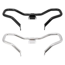 Black/Chrome Chopped Engine Guard Highway Crash Bar For Harley Touring 2014-2022 picture