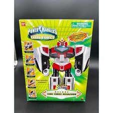 Bandai Power Rangers Time Force Deluxe Megazord 10075 Vintage 2001 Transforming picture