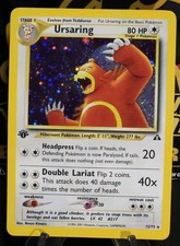 Pokémon Ursaring #15/75 1st Edition Neo Discovery Holo Rare Wizards Of The Coast picture