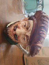 Vintage Large Royal Doulton Toby Mug Character Jug SIR FRANCIS DRAKE History picture