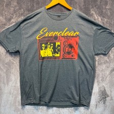 Gildan Item Type Mens Gray Regular 3XL Everclear Band Graphic Rock Music Concert picture