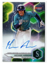 2023 Bowman's Best RC AUTO Michael Arroyo #B23-MA Mariners Rookie Autograph picture