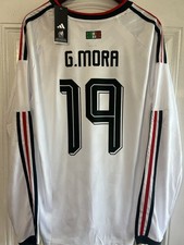 26/27 Mexico Jersey Away Long Sleeve Gilberto Mora #19 M Slim Fit NWOT picture