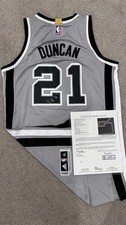 Tim Duncan Signed Autographed Authentic Adidas Rev30 Jersey JSA LOA Spurs picture