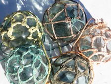 Japanese Glass Fishing FLOATS 3-3.5