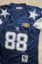 1992 Dallas Cowboys Michael Irvin Super Bowl JERSEY Mitchell&Ness Authentic Sz L picture
