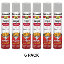 Rust-Oleum Stops Rust Turbo Auto Primer Spray Paint, Light Gray 24 oz picture