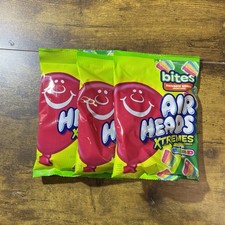 Airheads Xtremes Bites Rainbow Berry Candy ,6 Oz (170g), 3 Packs, Fast Shipping picture