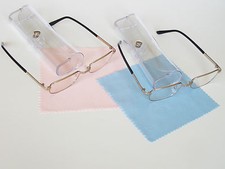 Real Glass Lens  Reading Glasses 2 Pairs  .  +2.00 picture