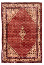 Traditional Vintage Hand-Knotted Area Rug 4'6