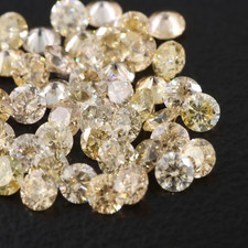 (GIA CERTIFIED)Loose 2.30CTW Diamond Melee Lot with Fancy Diamonds VS1 2.40mm picture