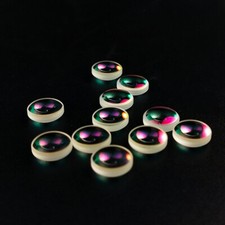 100pcs 7.66mm Biconvex Glass Lenes Defective Double Convex Lenses DIY Crafts picture