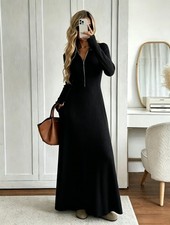 Women's Waist-cinching Long-sleeve Dress picture