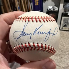 Sandy Koufax Signed Baseball Authenticated By JSA Sticker picture
